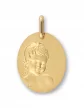 Médaille Ovale Enfant Chérubin