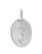 Médaille de la vierge priant ovale