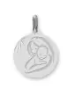 Médaille Vierge à l'enfant Soleil