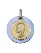 Médaille Nacre & Vierge