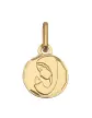 Petite médaille de la Vierge de profil