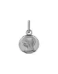 Médaille Ronde Vierge Auréolée en Or Personnalisable