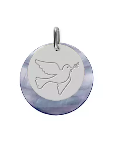 Médaille Nacre et Colombe en Or