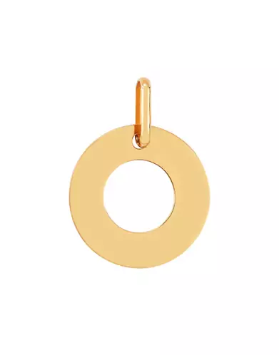Médaille Ronde Ajourée Rond en Or Personnalisable