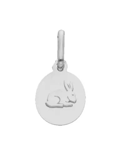 Médaille Ovale Lapin