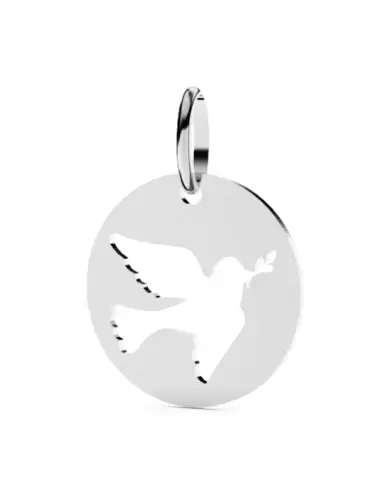 Médaille Colombe Ajourée en Or