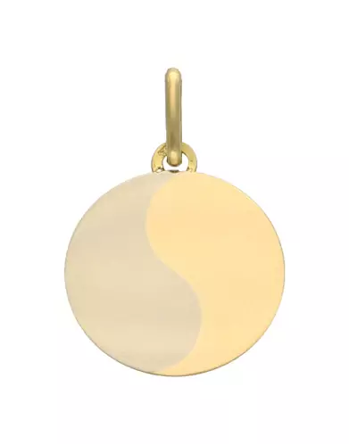 Médaille Yin Yang en Or Personnalisable