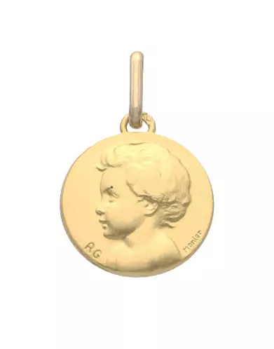 Médaille Ange de profil