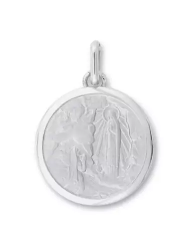 Médaille Sainte Bernadette en Or Personnalisable – Grand Modèle