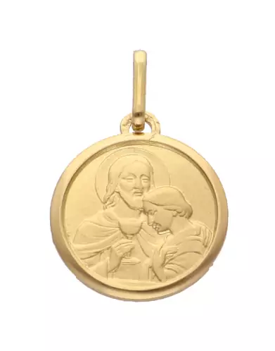 Médaille Saint Jean en Or Personnalisable