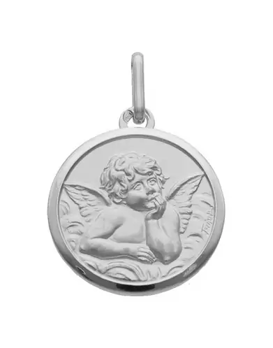 Médaille Ronde Ange Classique Grand Modèle