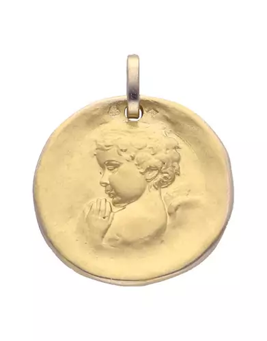 Médaille Ange qui prie