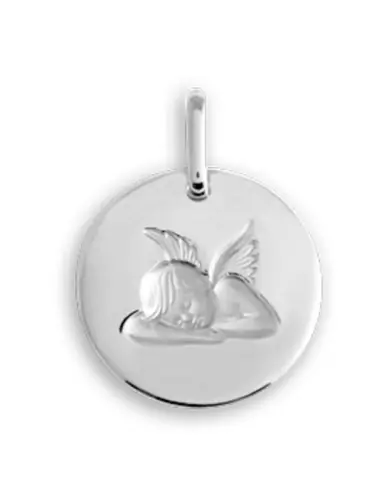 Médaille ronde Ange qui dort