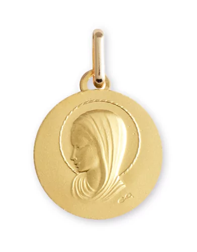 Médaille de baptême Vierge auréolée