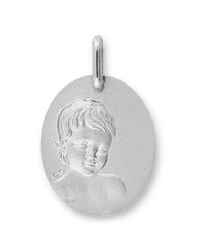 Médaille Ovale Enfant Chérubin