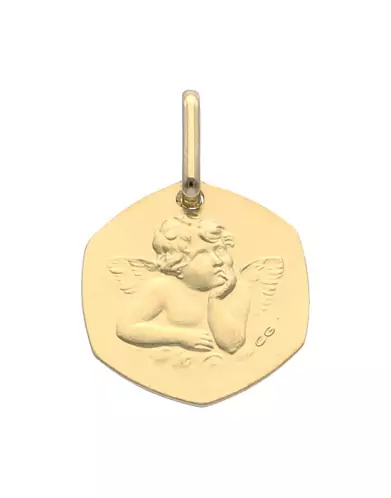 Médaille Hexagonale Ange