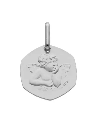 Médaille Hexagonale Ange