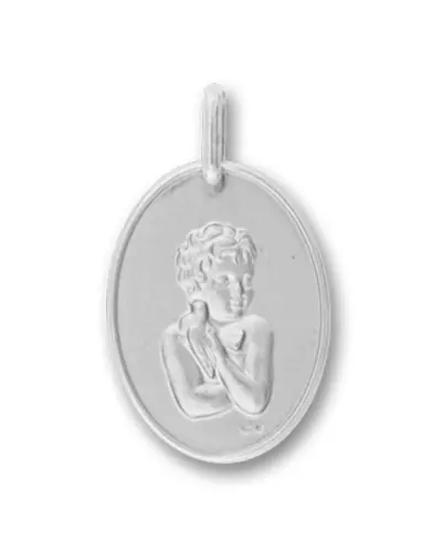 Médaille Ange à la Colombe Ovale