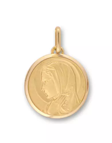 Médaille Vierge Marie de profil