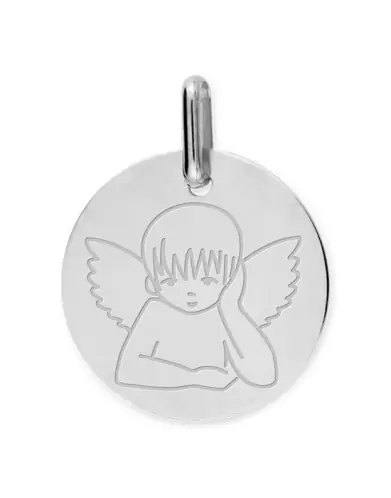 Médaille Ronde Ange Manga