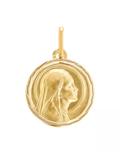 Médaille Sainte Vierge contour torsadé