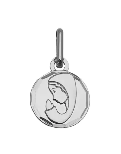 Petite médaille de la Vierge de profil