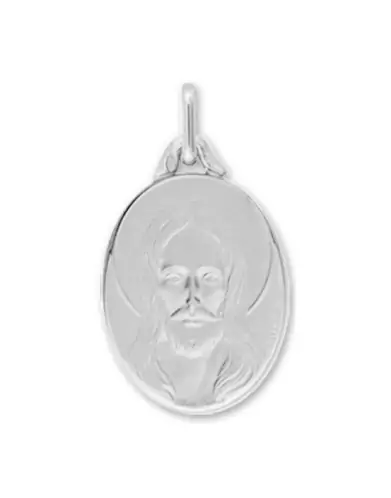 Médaille Ovale Christ à l’Auréole en Or Personnalisable