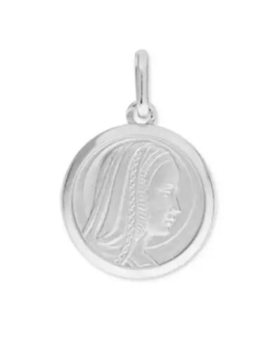 Médaille ronde Vierge Marie contourée