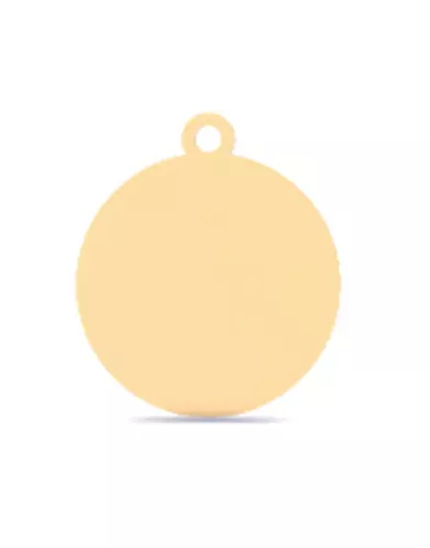Breloque Médaille Ronde