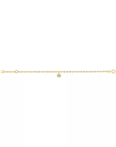 Bracelet Pampilles et Breloques Mix & Match en Or Jaune Personnalisable