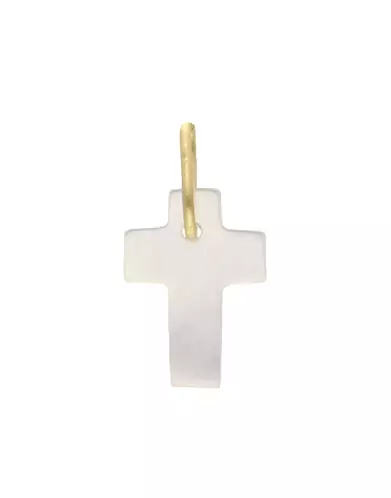 Pampille Nacre Croix