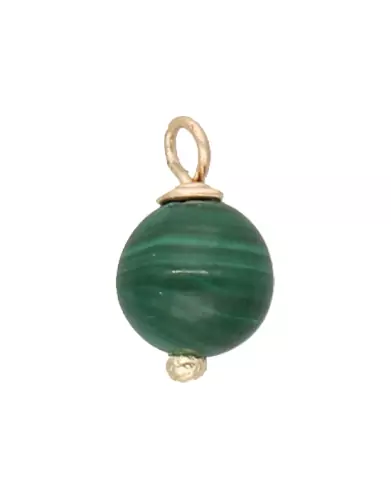 Pampille Perle Malachite