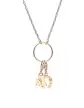 Collier Mix & Match Luxe en Or Jaune 18K avec Pampilles Mousquetons Personnalisable
