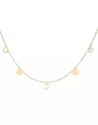 Collier Pampilles Mix & Match en Or Jaune Personnalisable