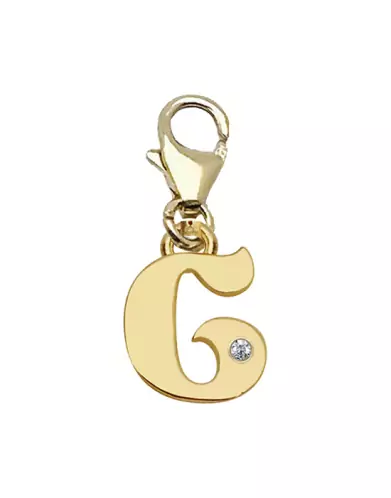 Mousqueton Lettre C avec Diamant