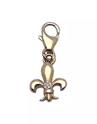 Mousqueton Fleur de Lys