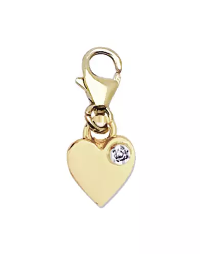 Mousqueton Cœur Diamant