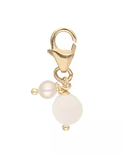 Mousqueton Nacre & Perle Blanche