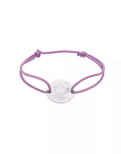 Bracelet cordon fille Caline en or - La Fée Galipette