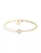 Bracelet The Link double chaîne en Or Petit modèle