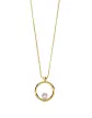 Collier mini Romy en Or 18K et perle de culture blanche