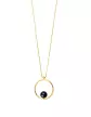 Collier Romy en Or 18K et perle de culture noire