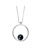Collier Romy en Or 18K et perle de culture noire