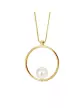 Collier Romy en Or 18K et perle de culture blanche