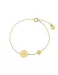 Bracelet Double Rond en Or avec Diamant Adam & Eve