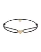 Bracelet cordon et or motif Coeur Adam & Eve - Petit modèle