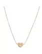 Collier Coeur avec Diamant Adam & Eve en Or Petit modèle
