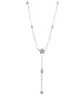 Collier Double Étoiles Diamants et Boules en Or Adam & Eve