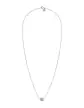 Collier Carré avec Diamant Adam & Eve en Or Petit modèle