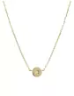 Collier Rond avec Diamant Adam & Eve en Or Petit modèle